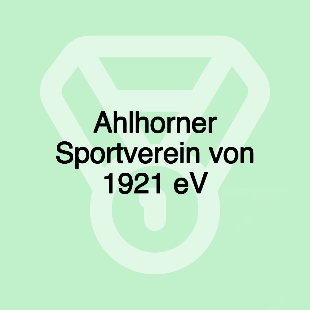 Ahlhorner Sportverein von 1921 eV