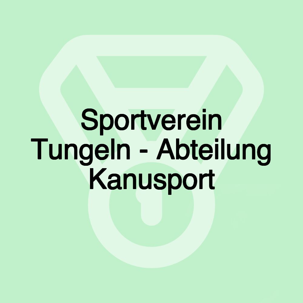 Sportverein Tungeln - Abteilung Kanusport