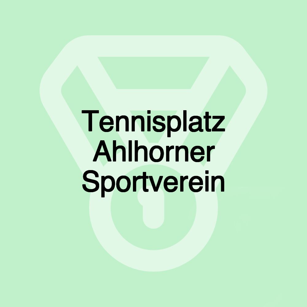 Tennisplatz Ahlhorner Sportverein