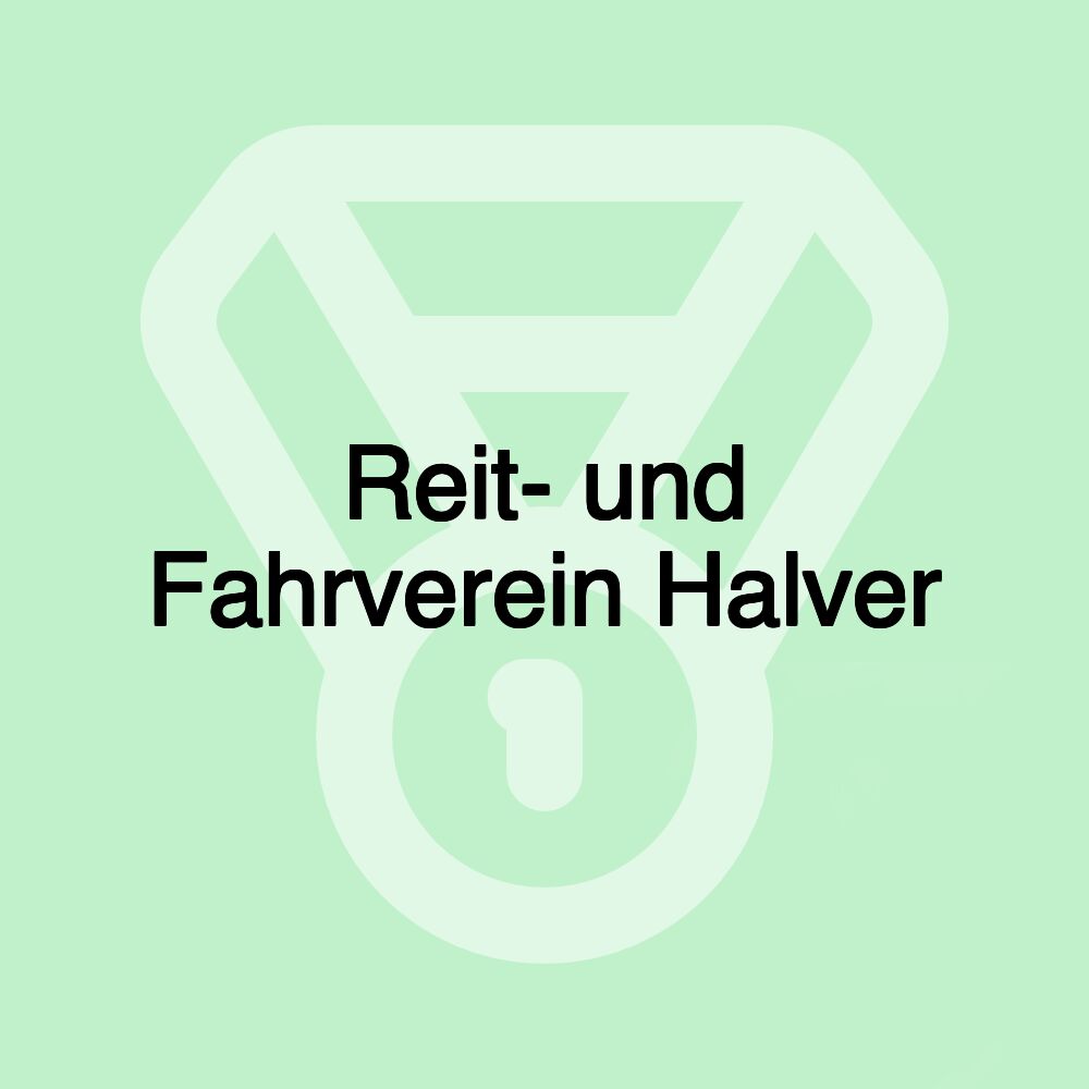 Reit- und Fahrverein Halver