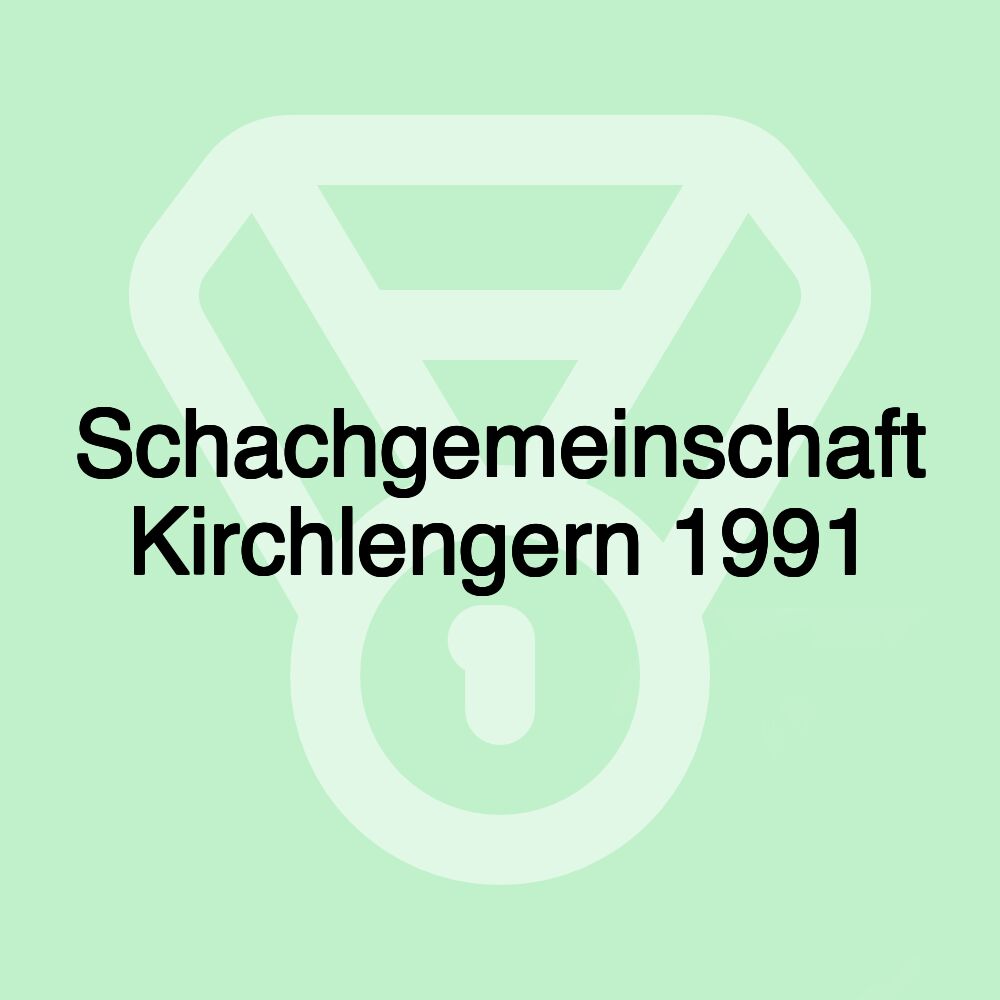 Schachgemeinschaft Kirchlengern 1991