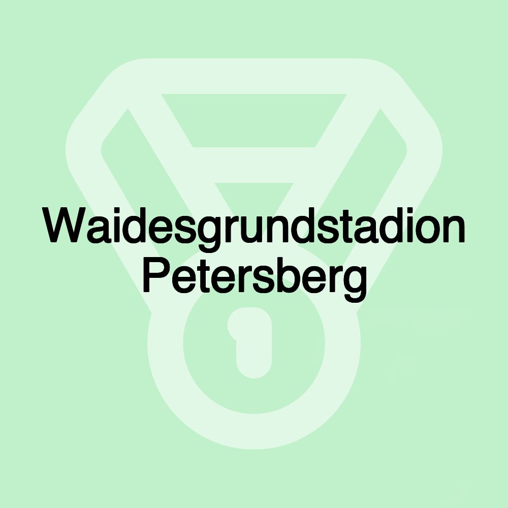 Waidesgrundstadion Petersberg