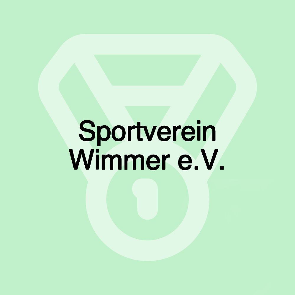 Sportverein Wimmer e.V.