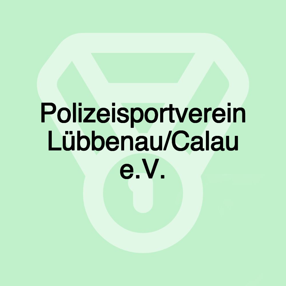 Polizeisportverein Lübbenau/Calau e.V.