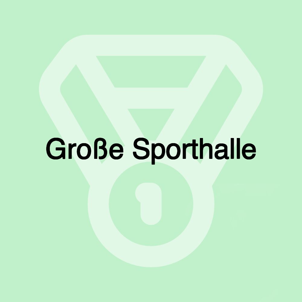 Große Sporthalle