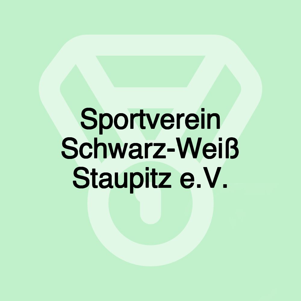 Sportverein Schwarz-Weiß Staupitz e.V.