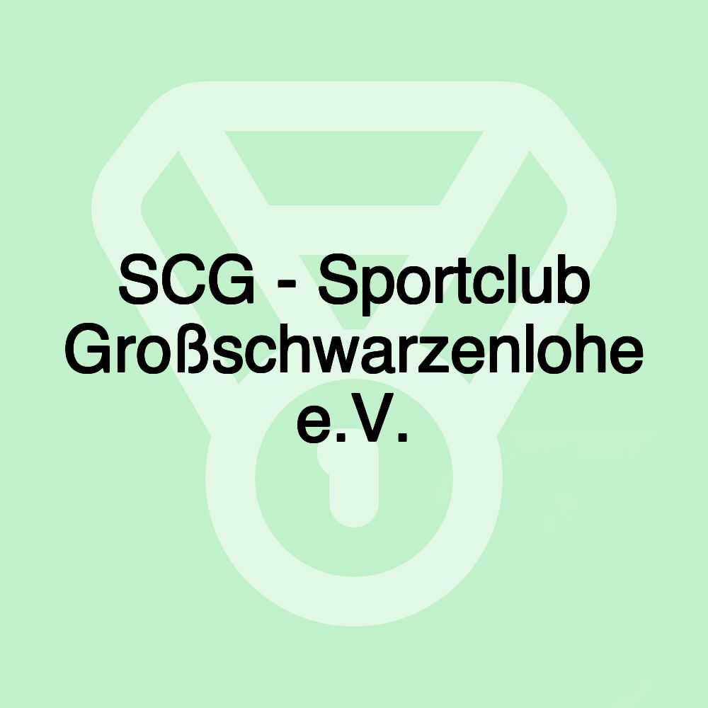 SCG - Sportclub Großschwarzenlohe e.V.