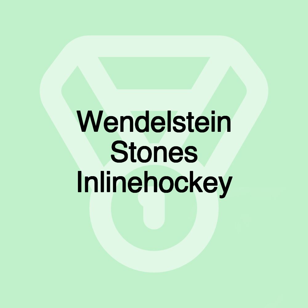 Wendelstein Stones Inlinehockey