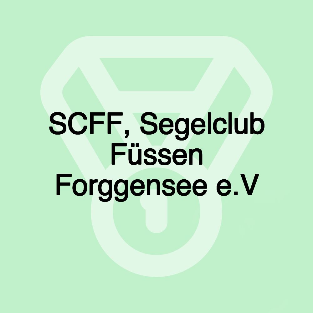 SCFF, Segelclub Füssen Forggensee e.V