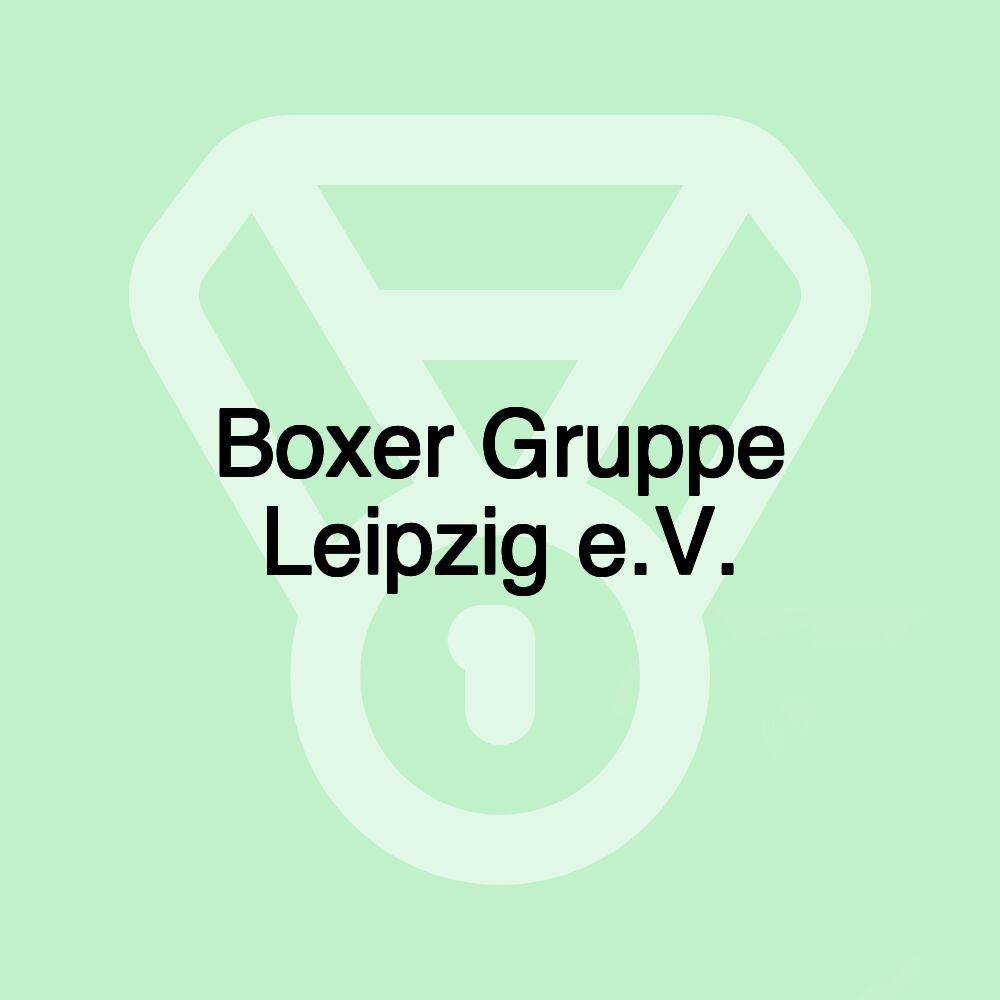 Boxer Gruppe Leipzig e.V.