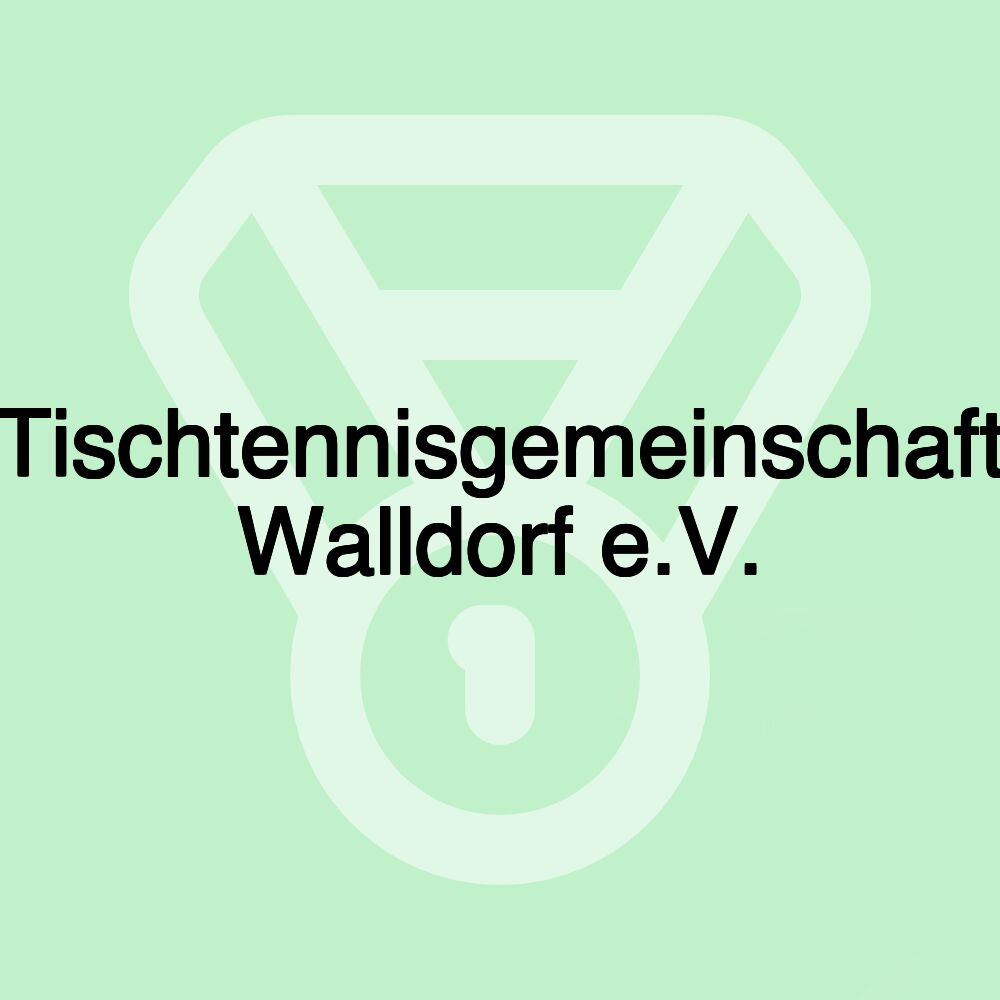 Tischtennisgemeinschaft Walldorf e.V.