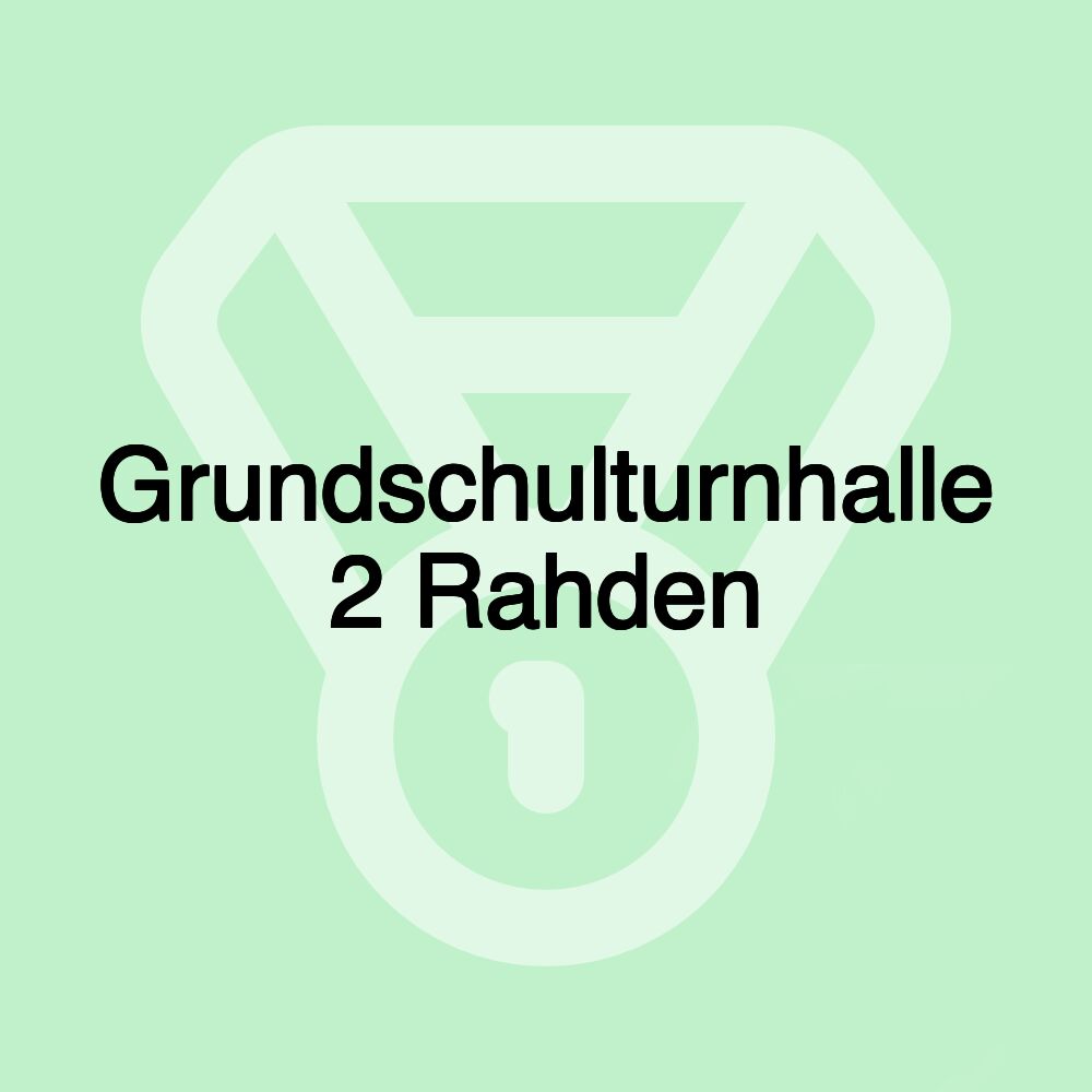 Grundschulturnhalle 2 Rahden