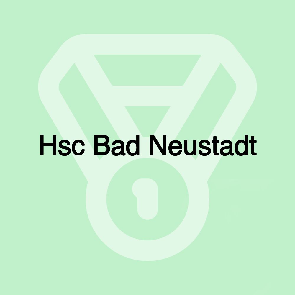 Hsc Bad Neustadt