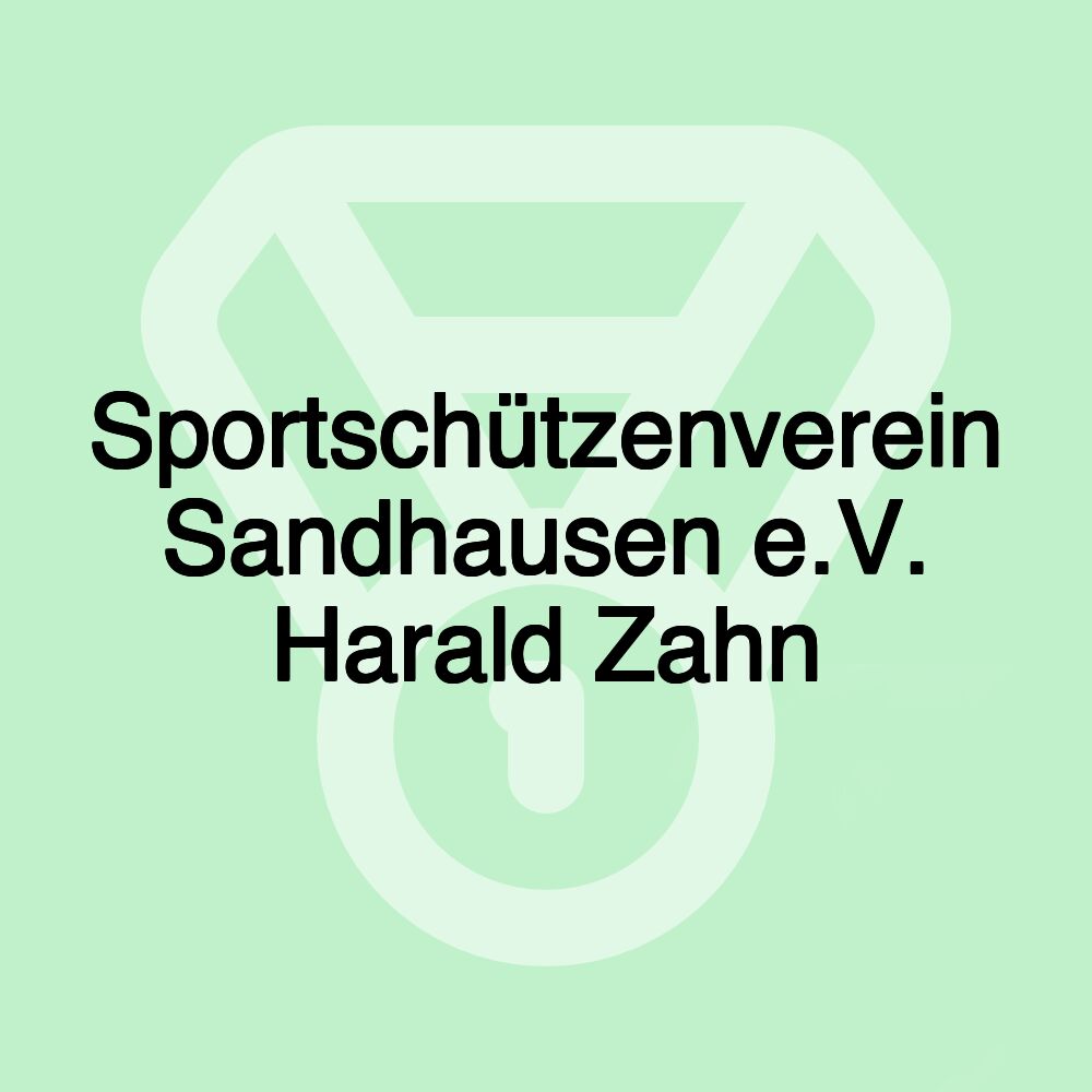 Sportschützenverein Sandhausen e.V. Harald Zahn