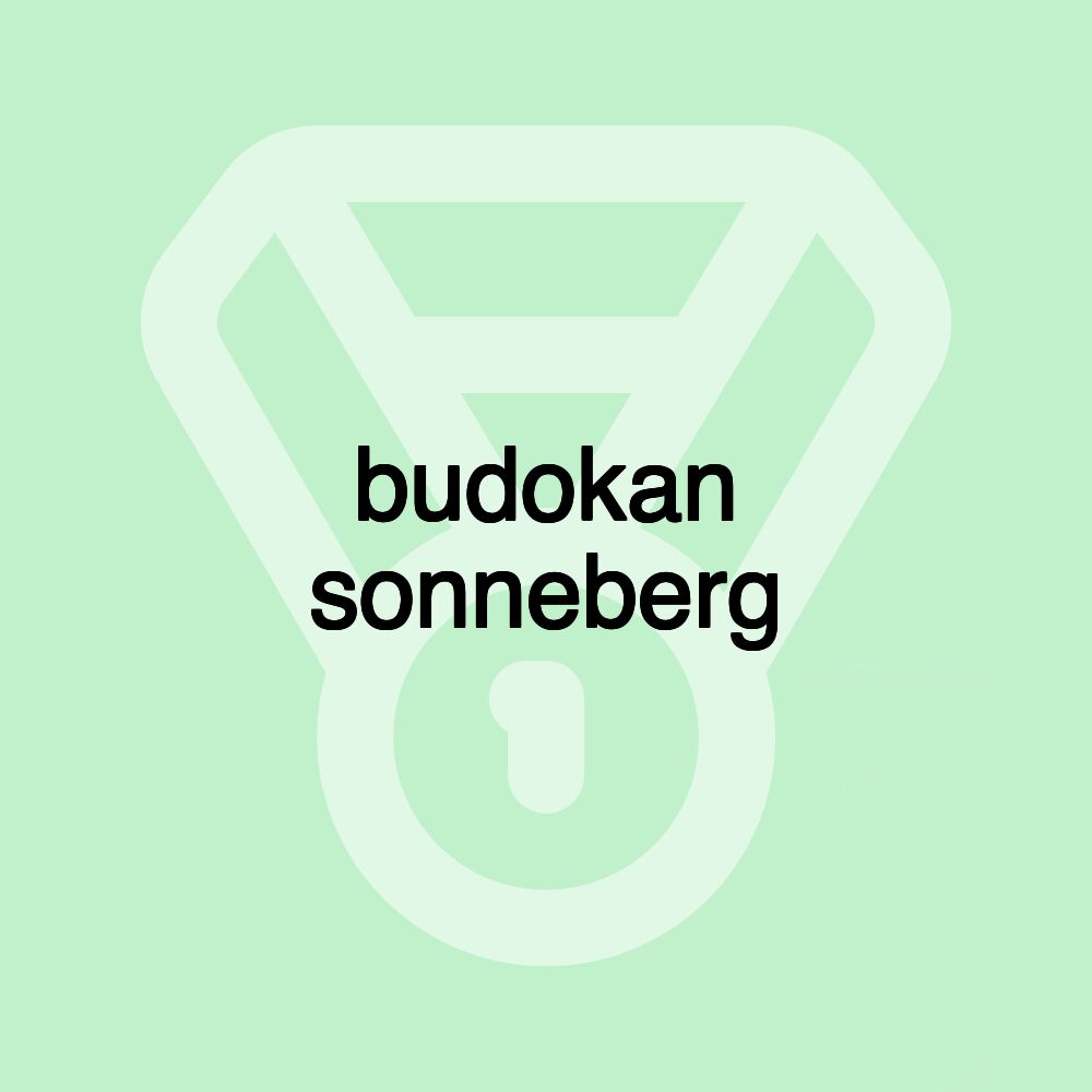 budokan sonneberg