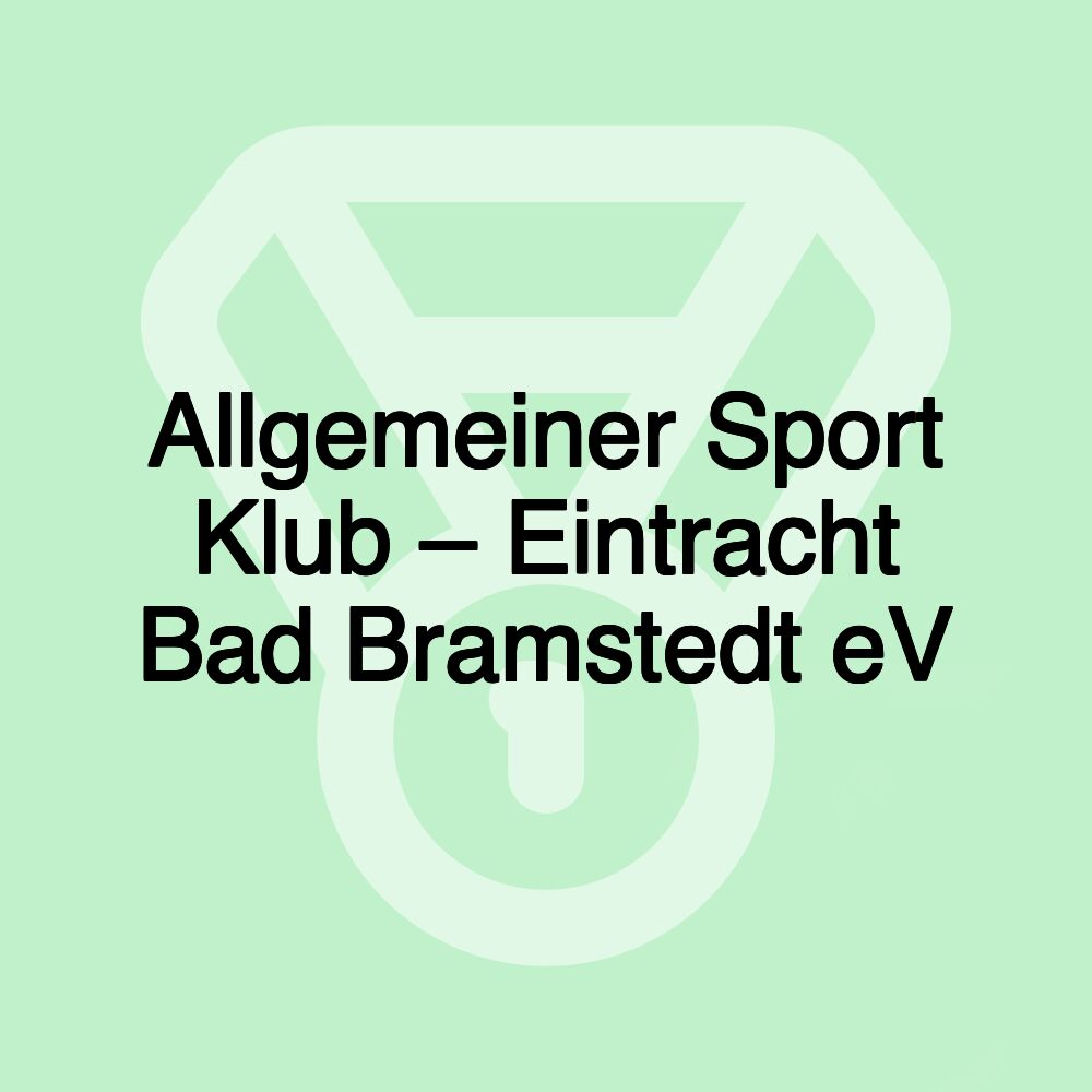 Allgemeiner Sport Klub – Eintracht Bad Bramstedt eV