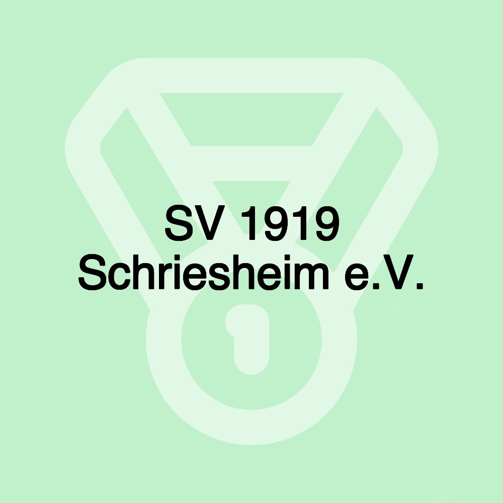 SV 1919 Schriesheim e.V.