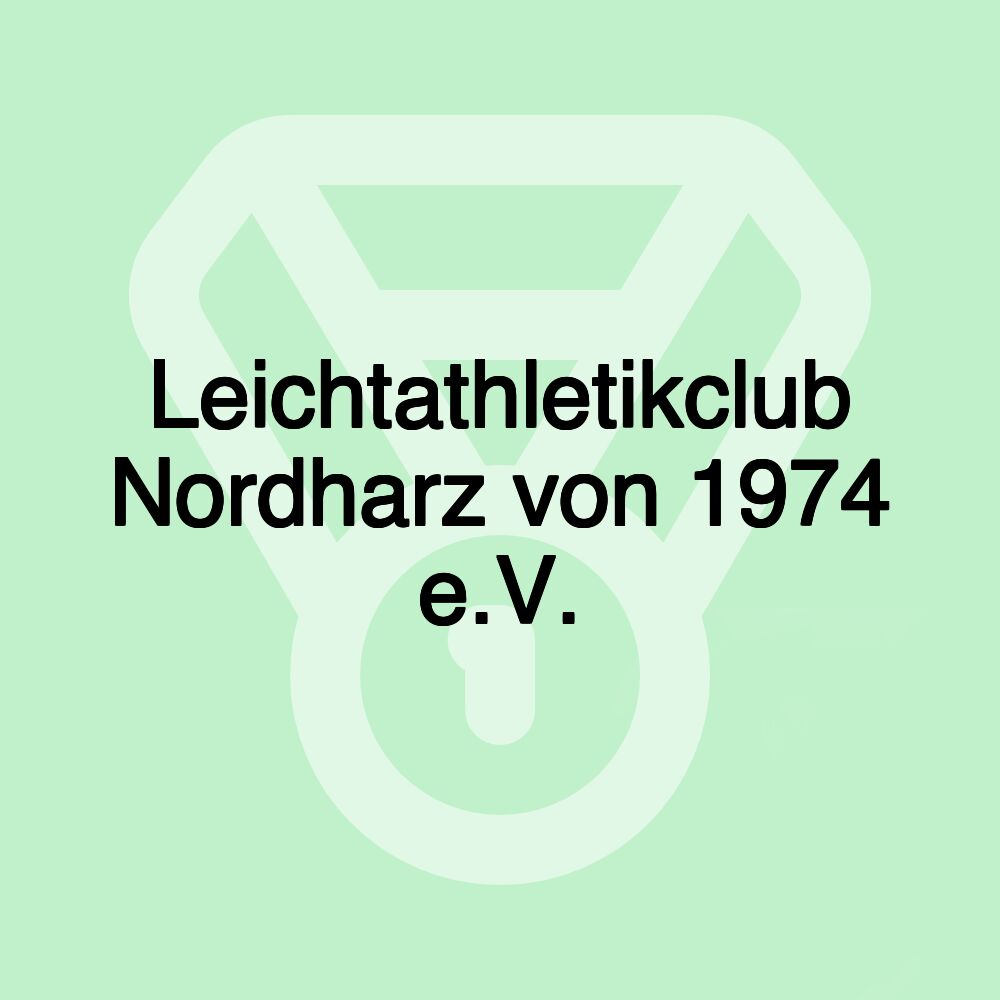 Leichtathletikclub Nordharz von 1974 e.V.