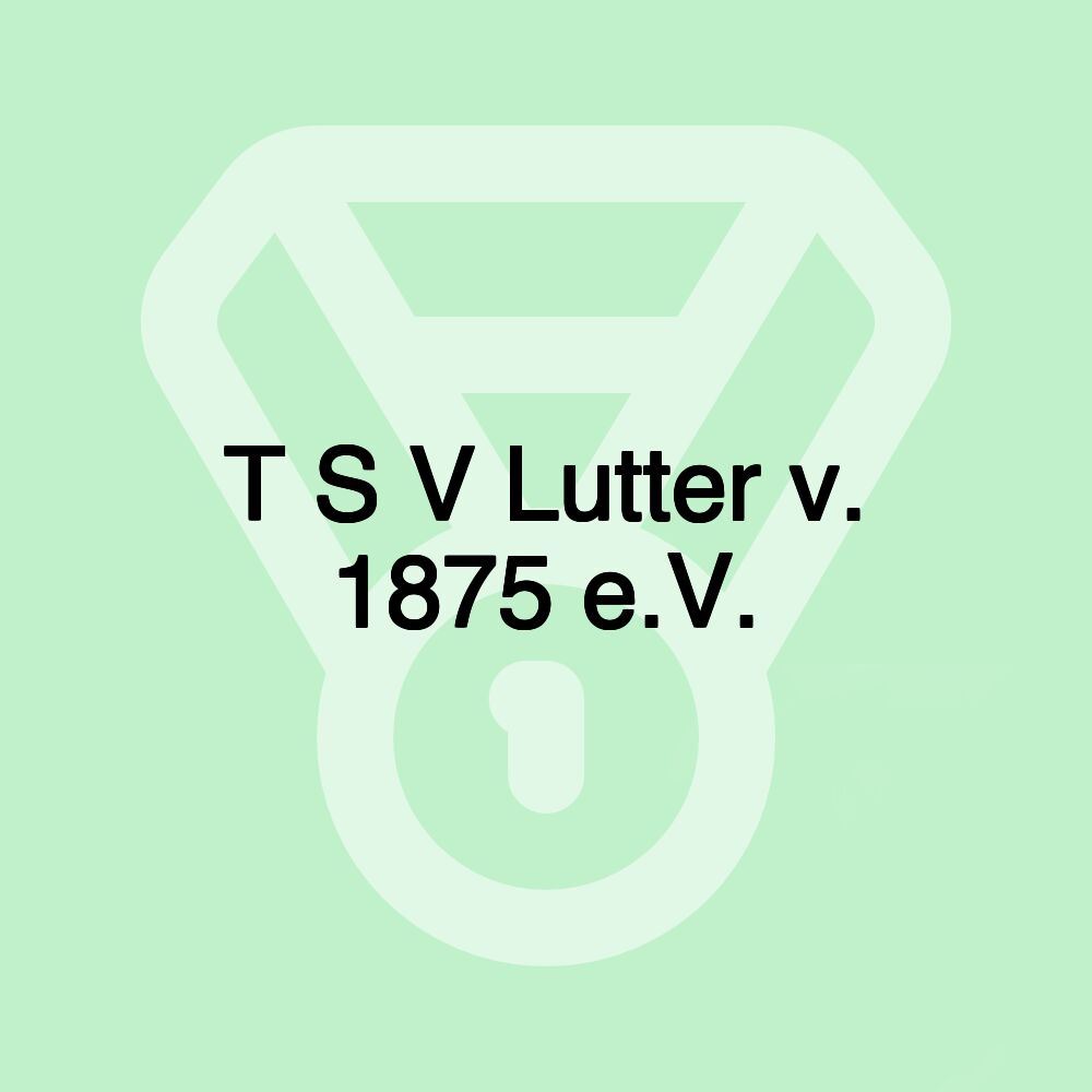 T S V Lutter v. 1875 e.V.