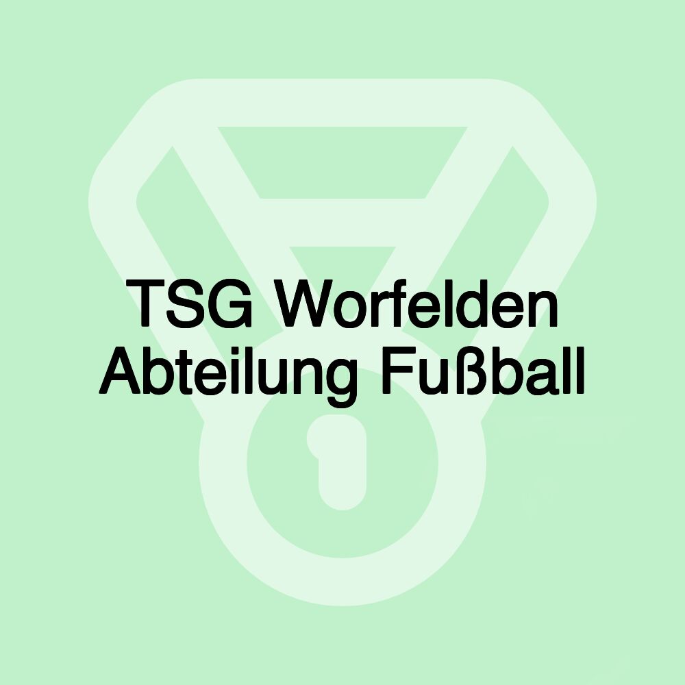 TSG Worfelden Abteilung Fußball