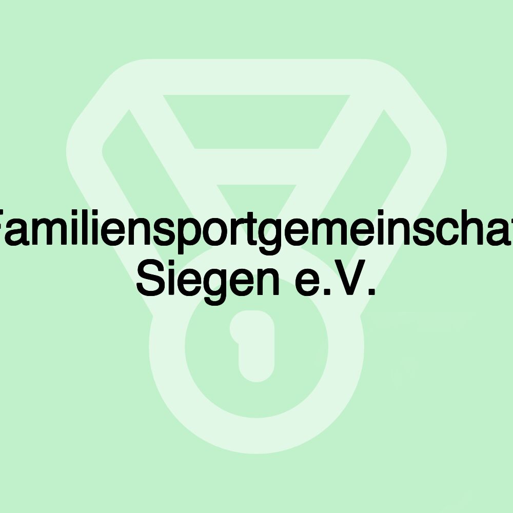 Familiensportgemeinschaft Siegen e.V.