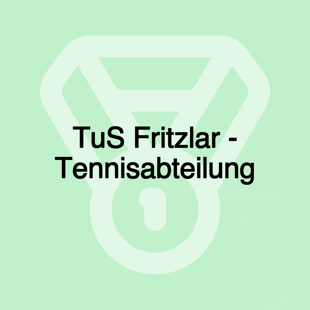 TuS Fritzlar - Tennisabteilung