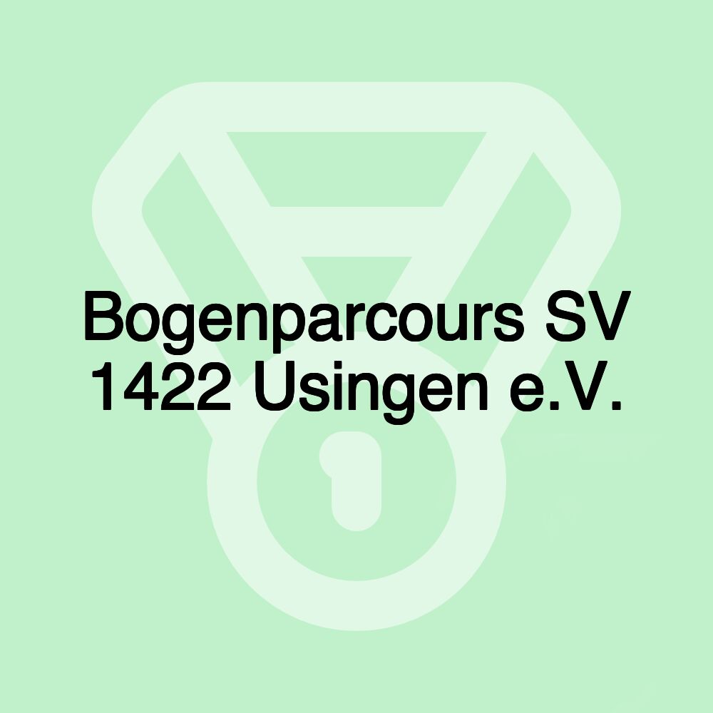 Bogenparcours SV 1422 Usingen e.V.