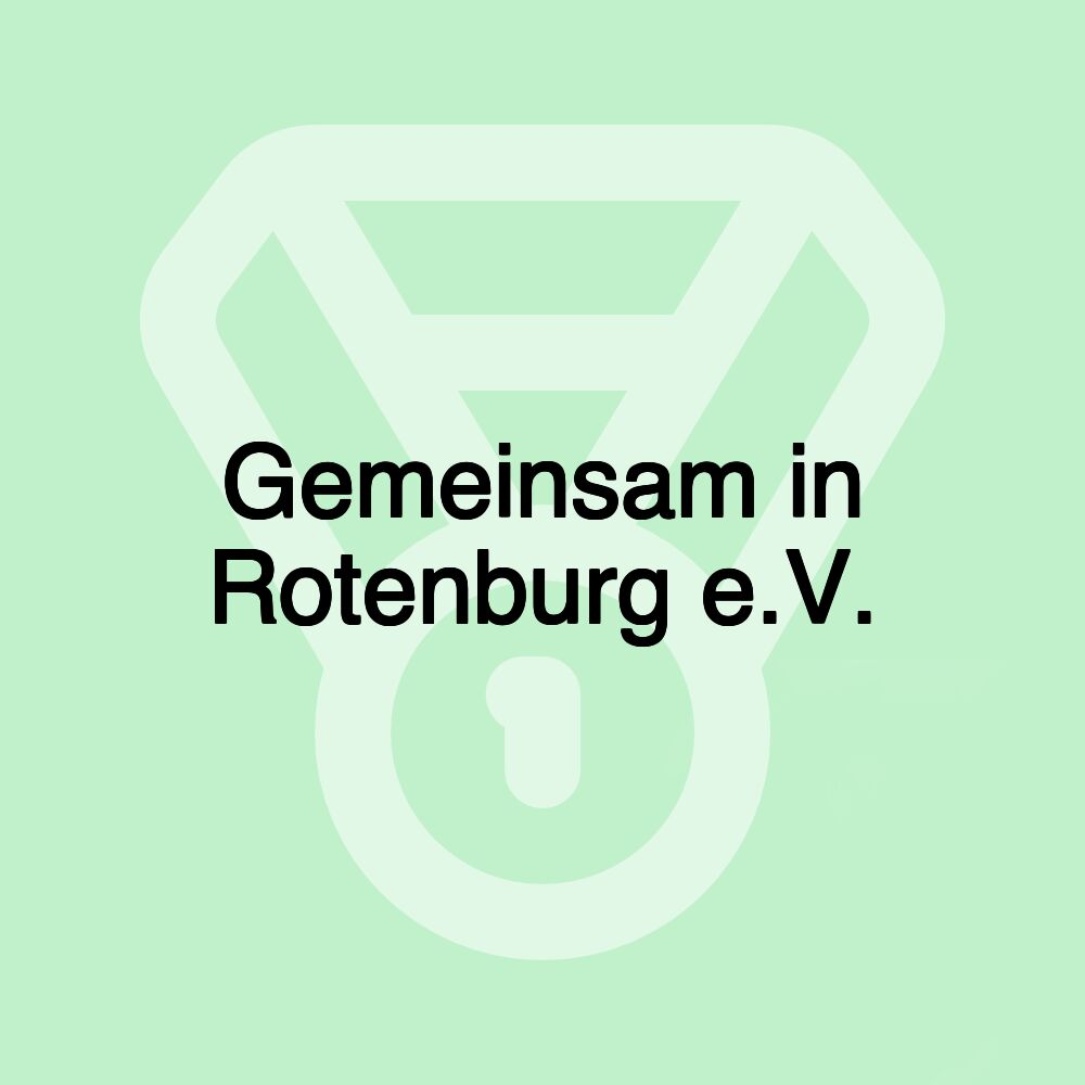 Gemeinsam in Rotenburg e.V.