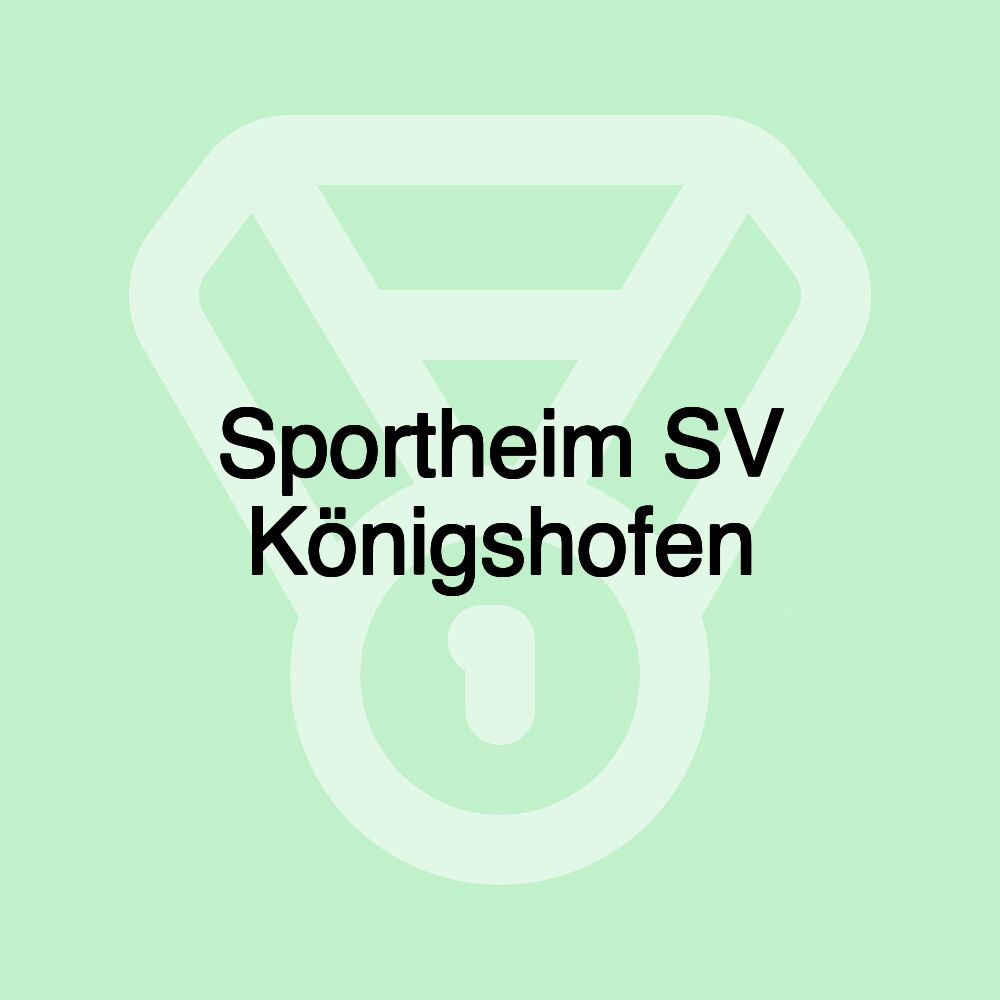 Sportheim SV Königshofen