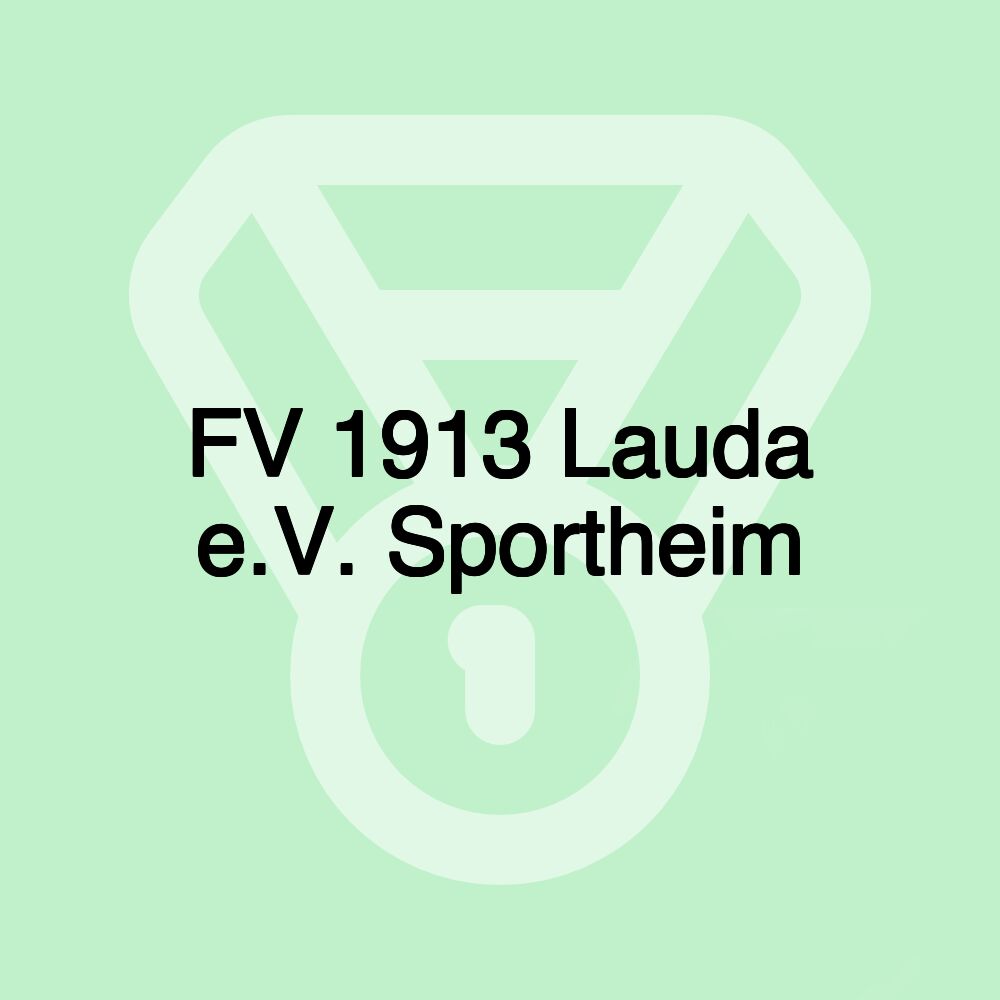 FV 1913 Lauda e.V. Sportheim