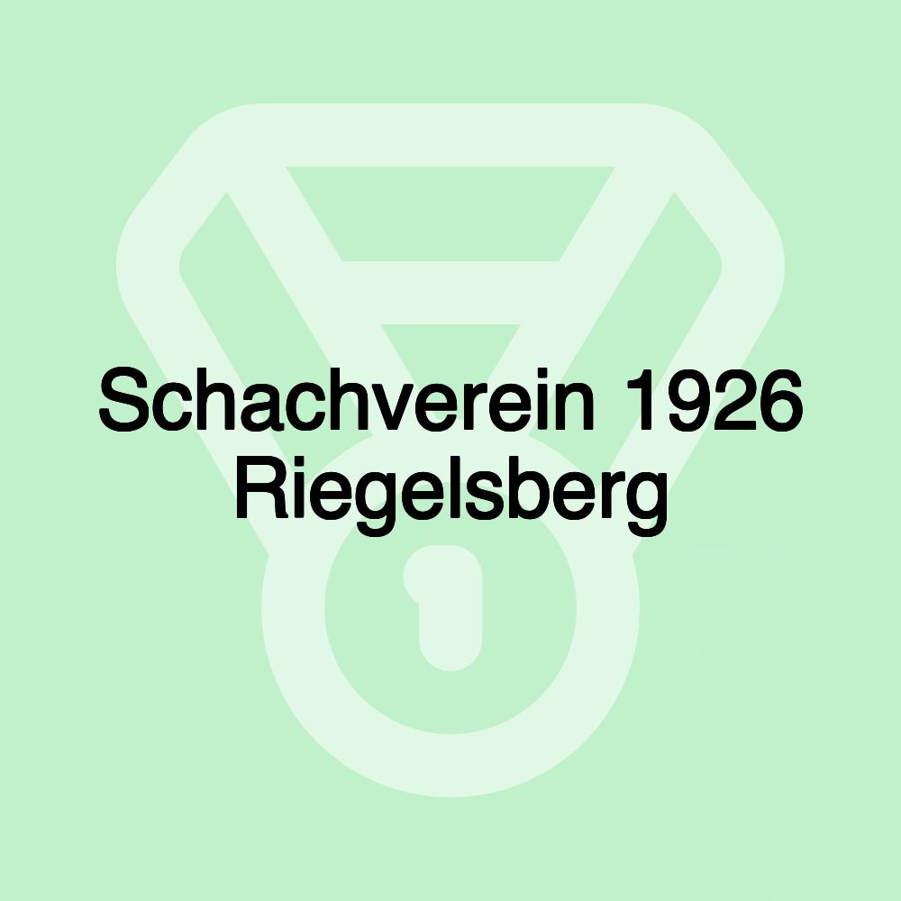 Schachverein 1926 Riegelsberg