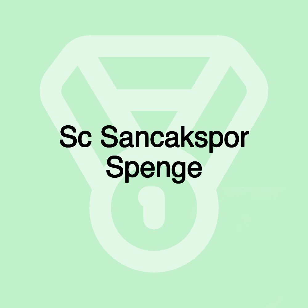 Sc Sancakspor Spenge