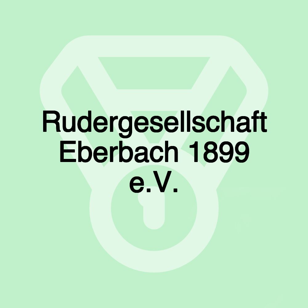 Rudergesellschaft Eberbach 1899 e.V.