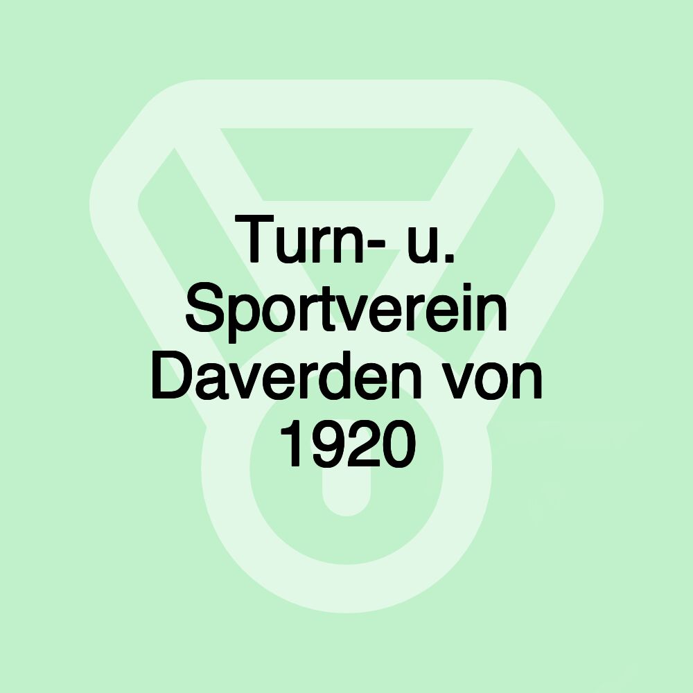 Turn- u. Sportverein Daverden von 1920