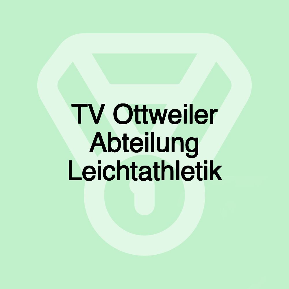 TV Ottweiler Abteilung Leichtathletik