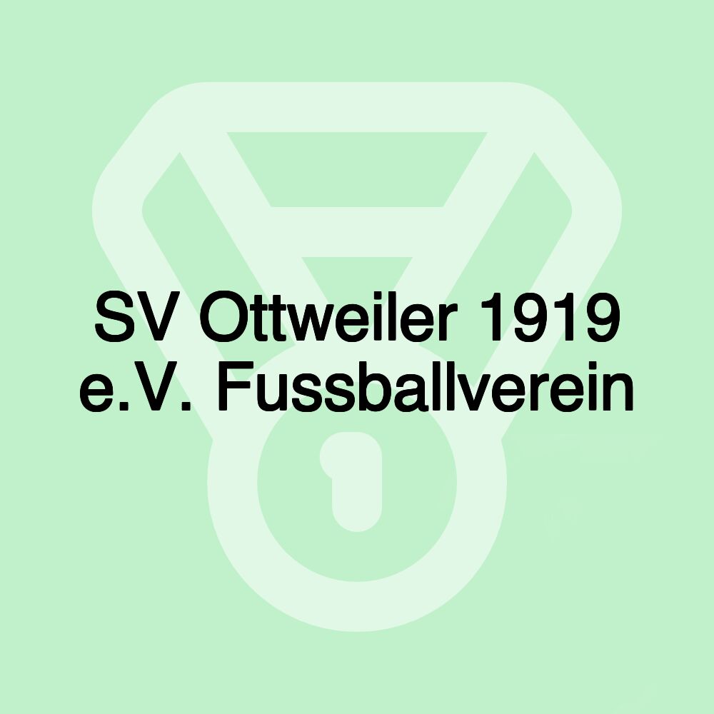 SV Ottweiler 1919 e.V. Fussballverein