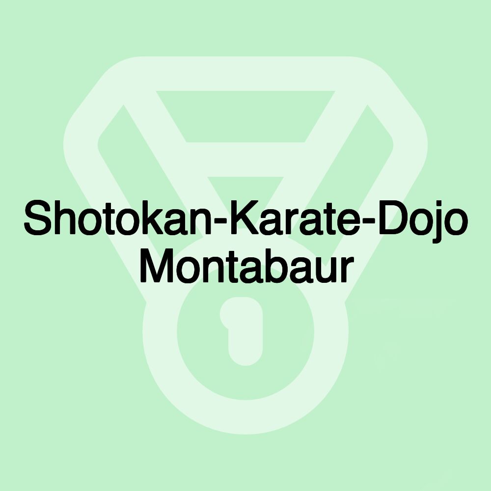 Shotokan-Karate-Dojo Montabaur