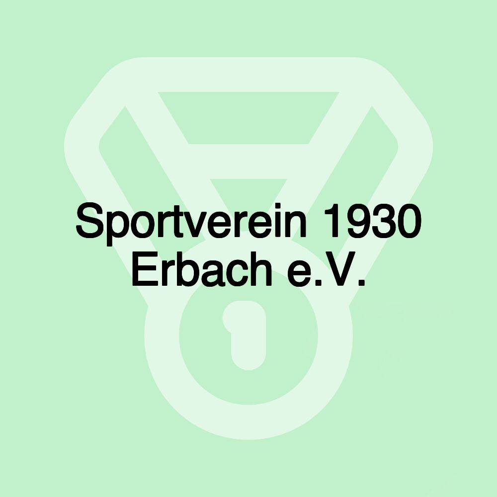 Sportverein 1930 Erbach e.V.