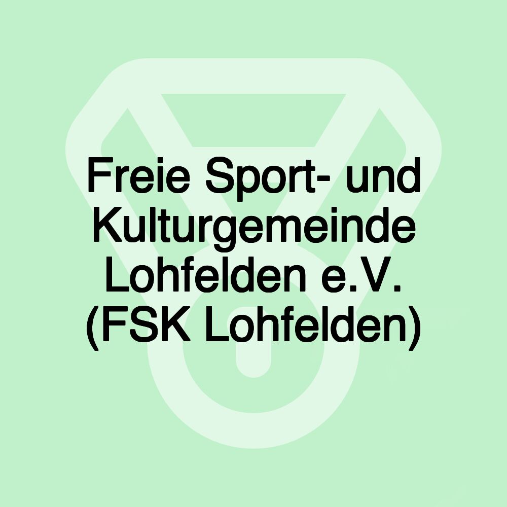 Freie Sport- und Kulturgemeinde Lohfelden e.V. (FSK Lohfelden)