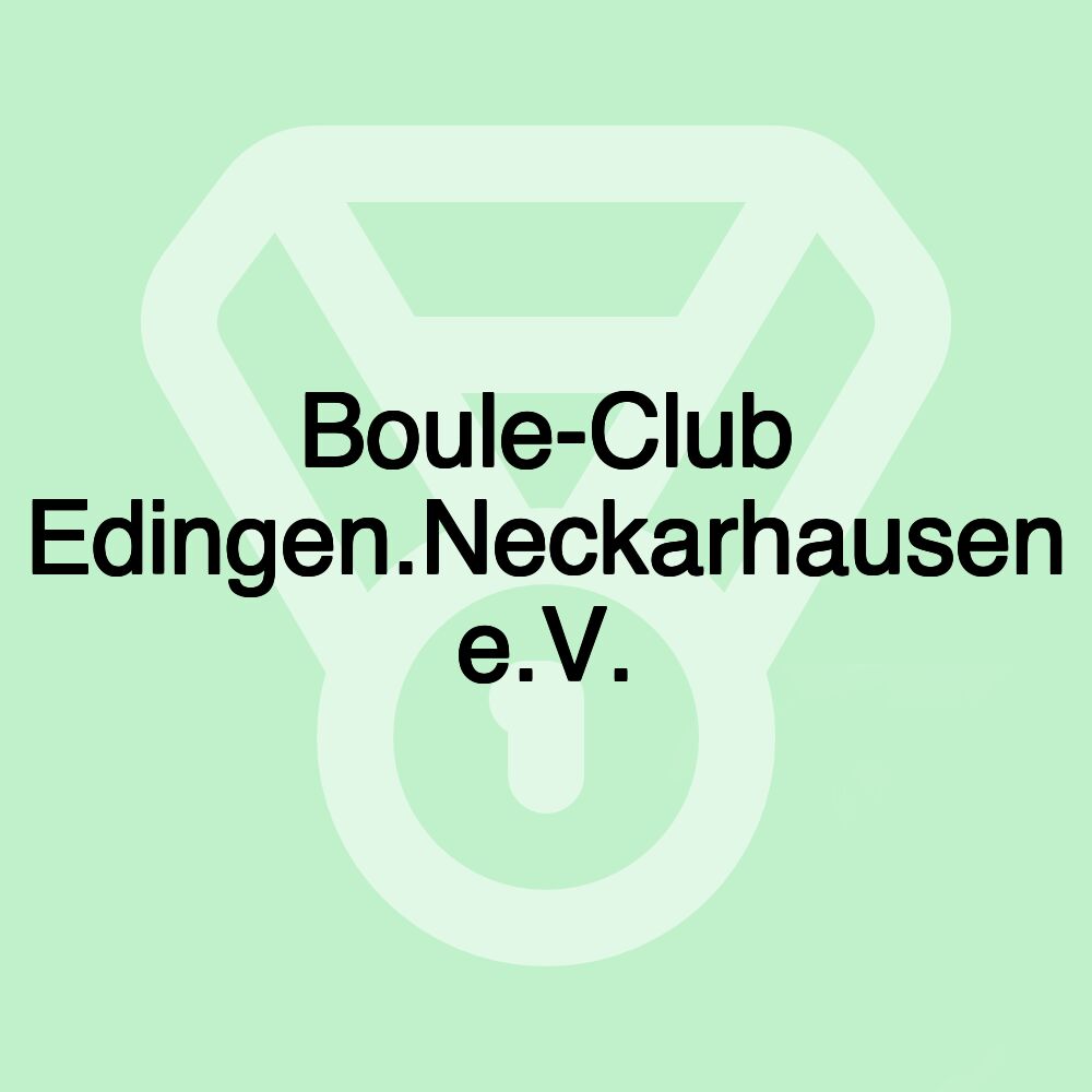 Boule-Club Edingen.Neckarhausen e.V.