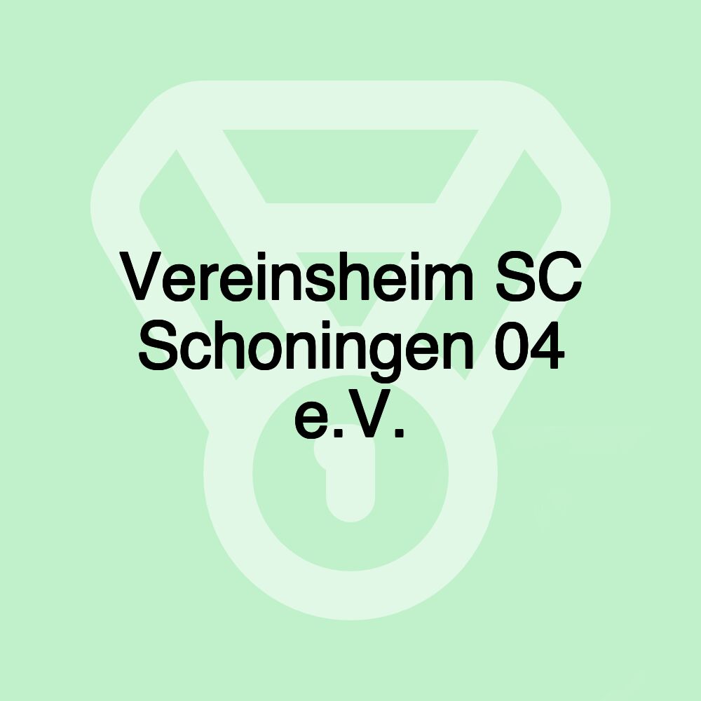 Vereinsheim SC Schoningen 04 e.V.