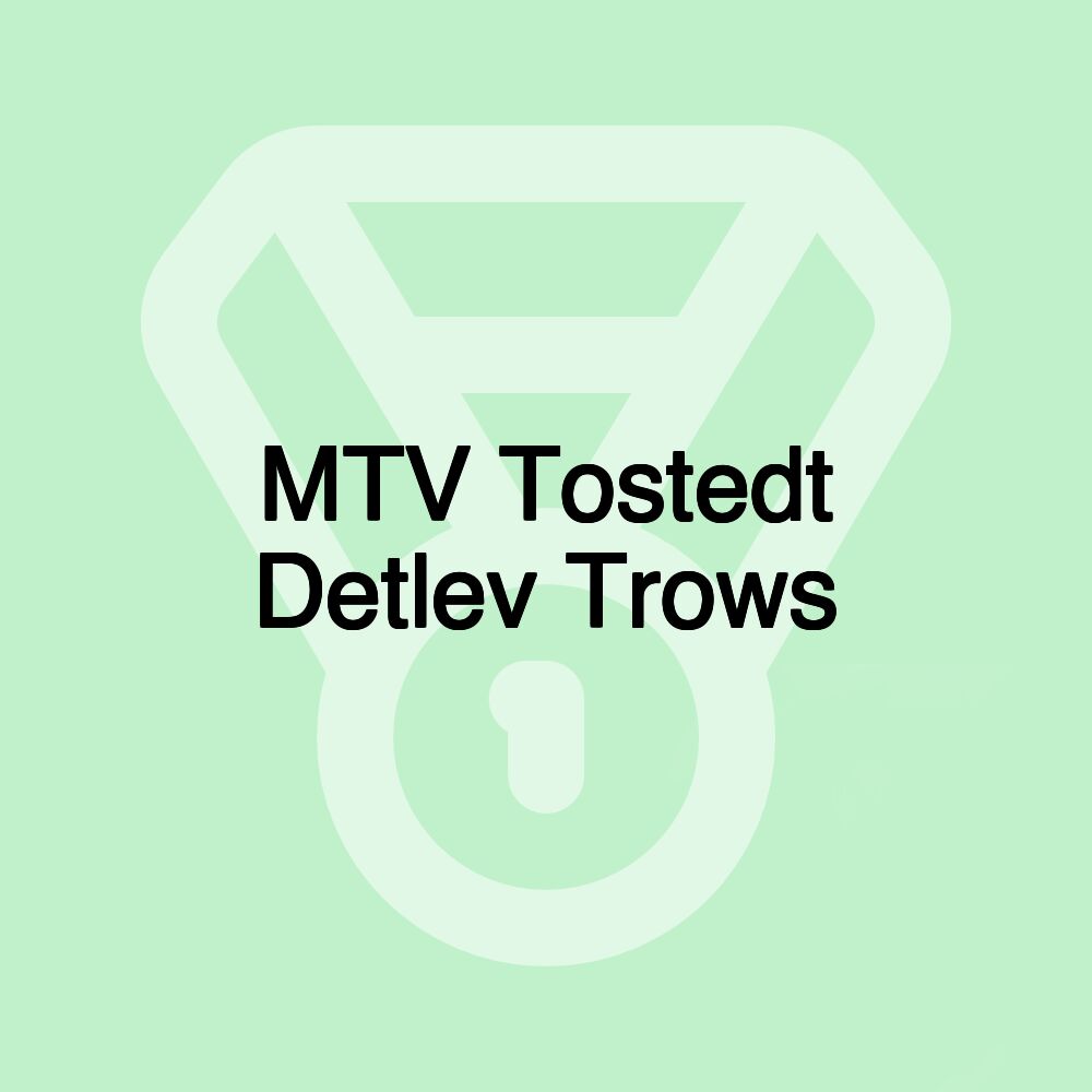 MTV Tostedt Detlev Trows