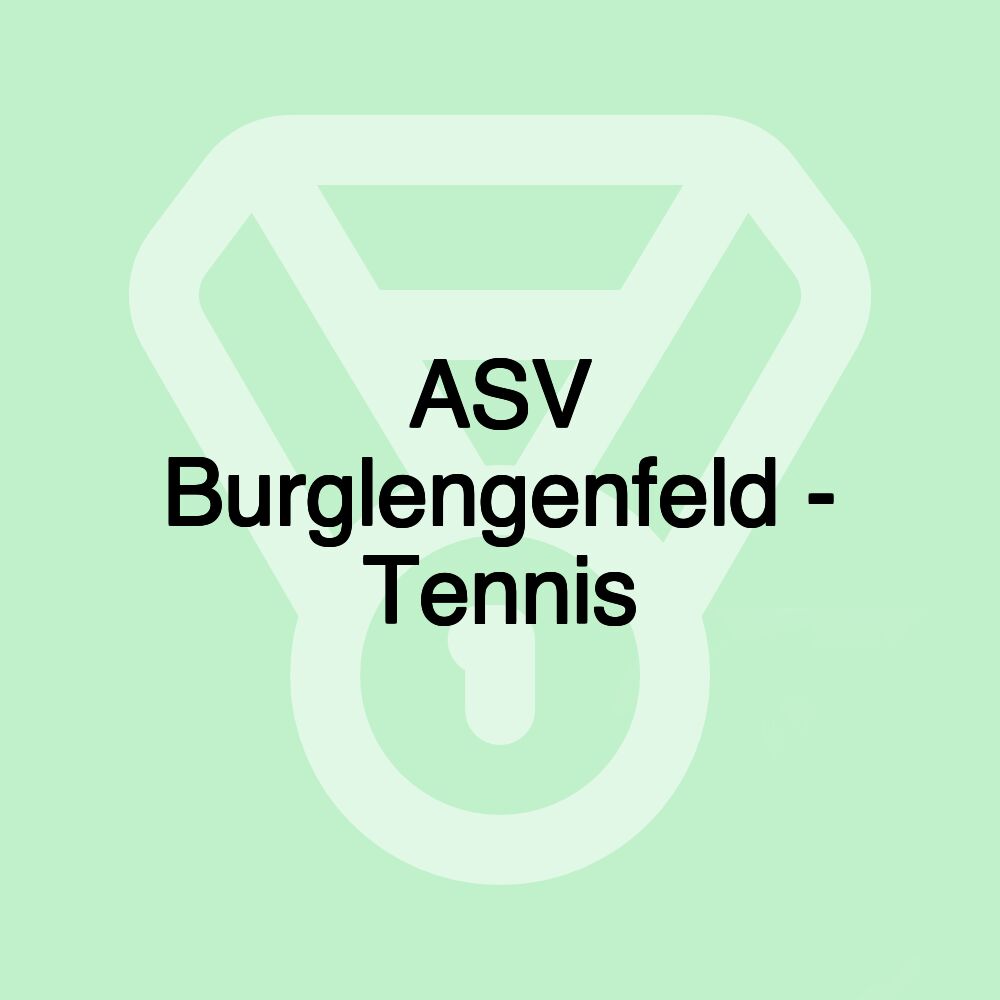 ASV Burglengenfeld - Tennis