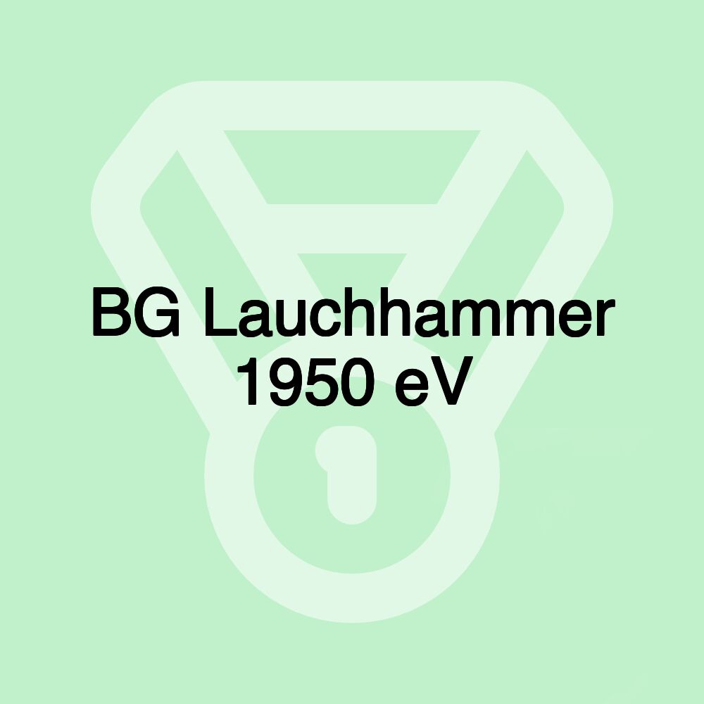 BG Lauchhammer 1950 eV