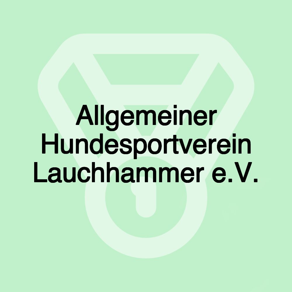 Allgemeiner Hundesportverein Lauchhammer e.V.