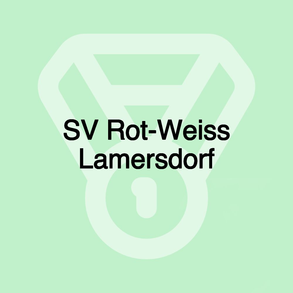 SV Rot-Weiss Lamersdorf