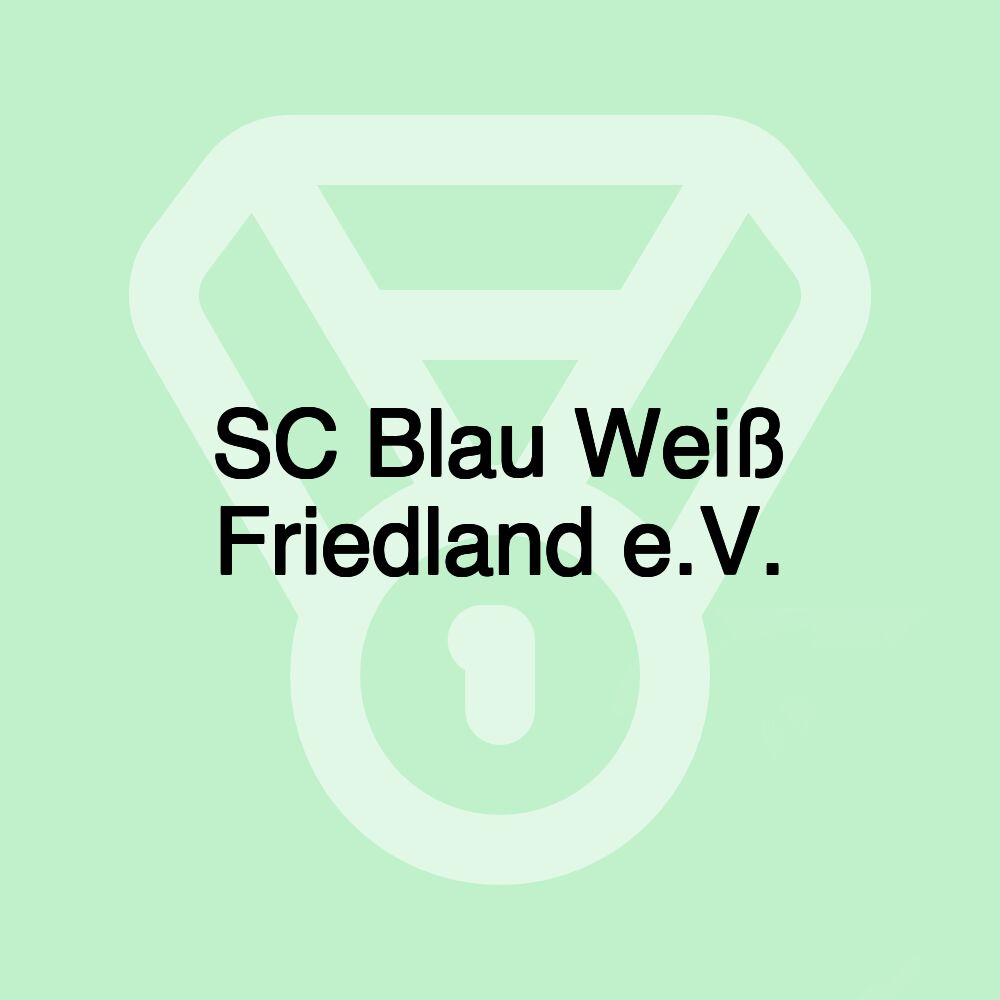 SC Blau Weiß Friedland e.V.