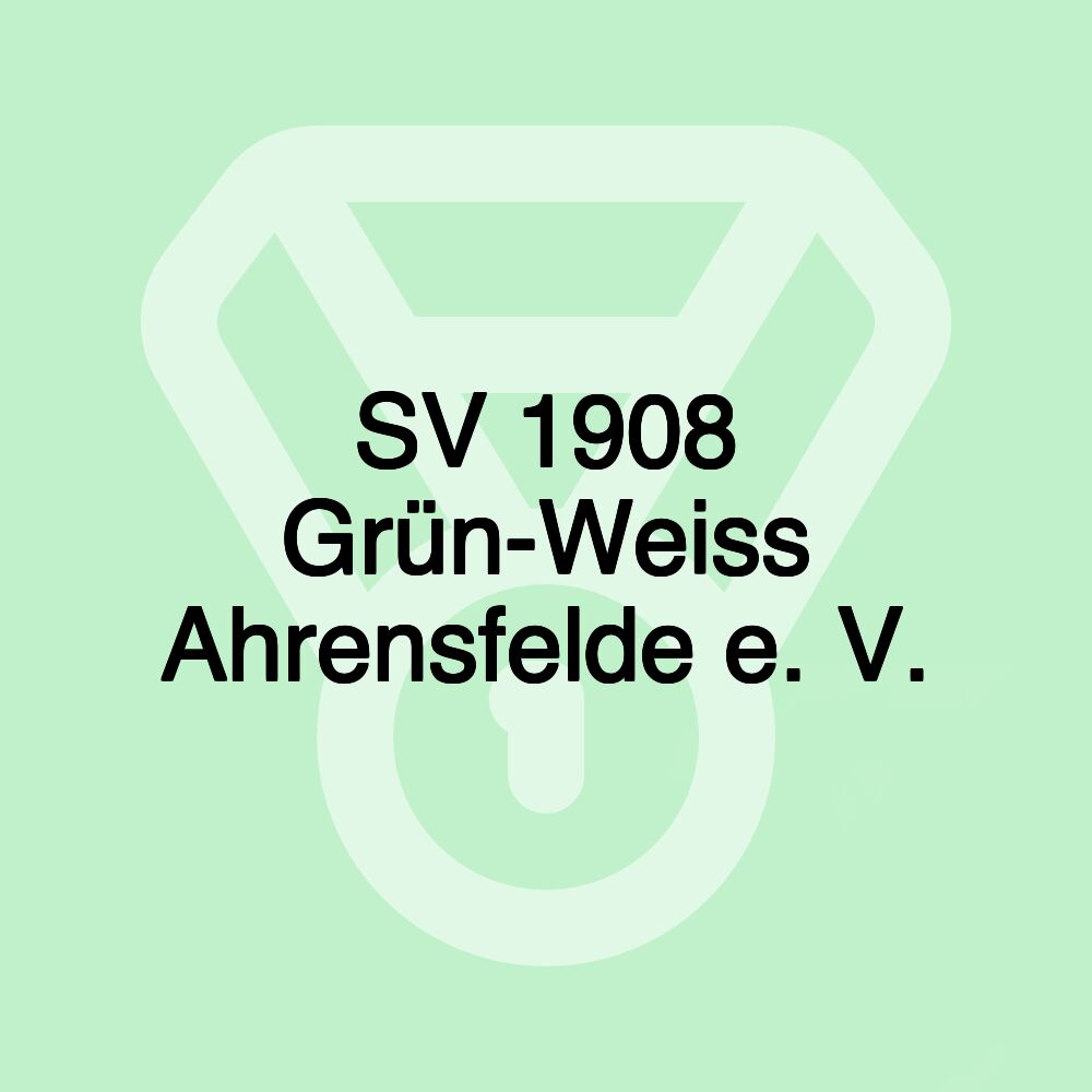 SV 1908 Grün-Weiss Ahrensfelde e. V.