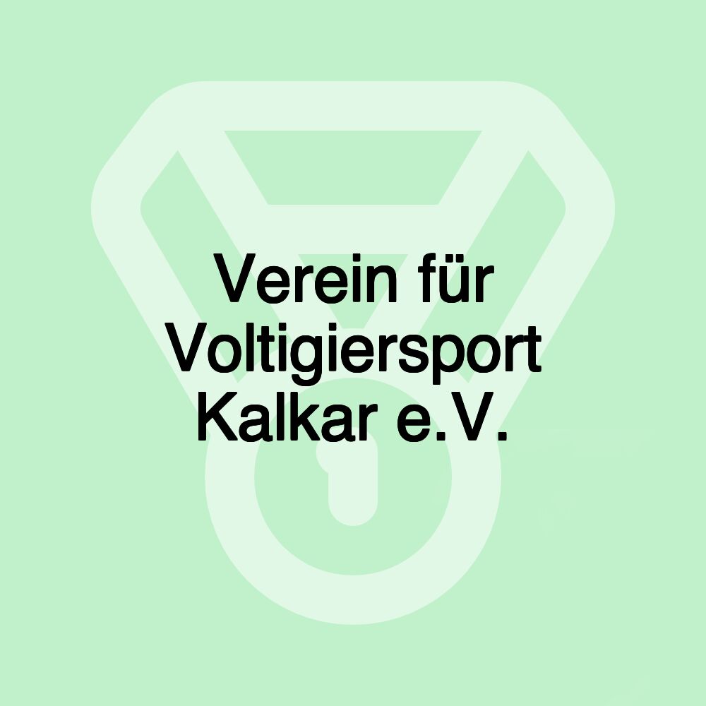 Verein für Voltigiersport Kalkar e.V.