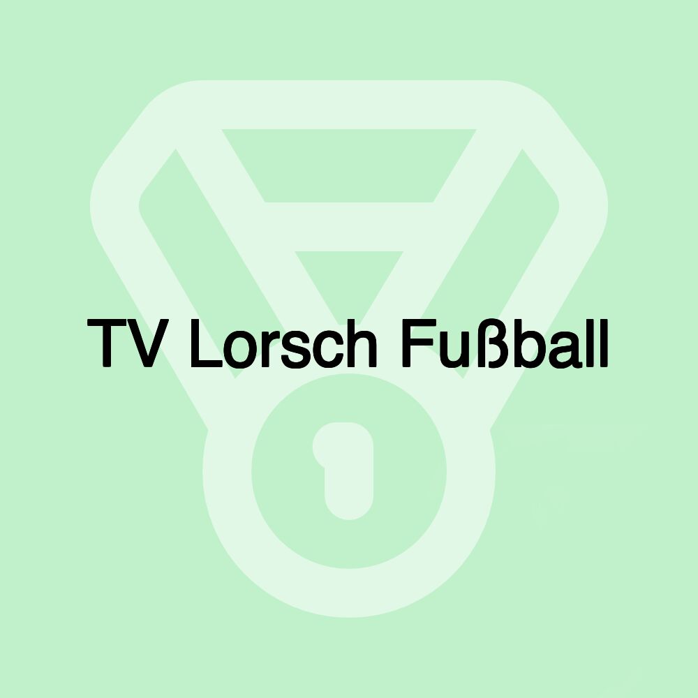 TV Lorsch Fußball